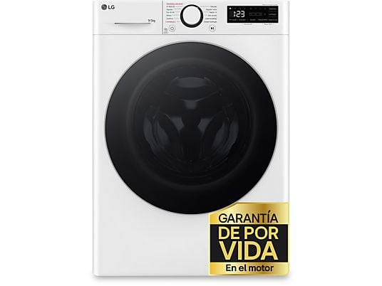 Lavadora secadora – LG F2DR5S09A1W, 9 kg+5 kg, 1200 rpm, 12 programas, Blanco