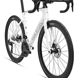 Bicicleta de carretera Van Rysel RCR Shimano 105 Di2 12S 700 mm Ultra Blanca 2025
